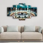 KC Arts Mecca Printed Wall Hanging Set of 5