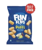 Fun Flips Khatta Meetha Puff 4X60 g (Buy 2 Get 2 Free)