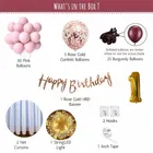 1st Happy Birthday Balloon Decoration Kit, Multicolor, Pack Of 68