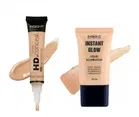 HD Concealer with Long Lasting Liquid Illuminator  