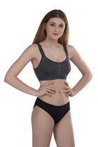 Pibu वीमेन कॉटन ब्रा पैंटी सेट 