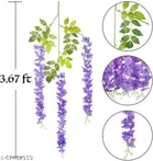 Polyester Artificial Hanging Flower Garlands 