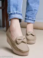 Shoetopia Girls Casual Shoes Beige 