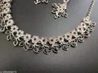Alloy Necklace with Earrings for Women 