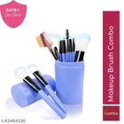 Makeup Brush Set (Blue, Set of 12)