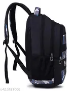 Polyester Backpack for Men & Women, Black