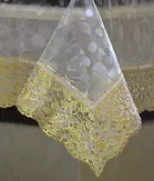 PVC Printed 4 Seaters Table Cover 