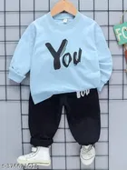 Hosiery Cotton Clothing Set for Boys 