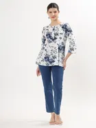 Floral print ethnic Kurti 