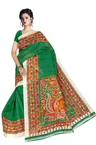 Silk Kalamkari Saree for Women 