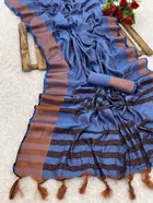 Jacquard Printed Saree for Women 