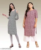 Crepe Kurtis for Women 