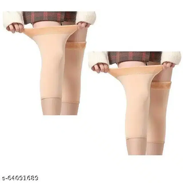 Woolen Knee Protector (Beige, Set of 2)
