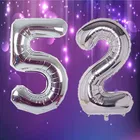 Foil Balloon for Birthday Celebration, No. 52 