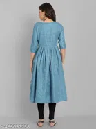 Botanical Embroidered Maternity Kurti 