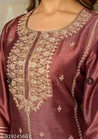 Designer Kurti Pant Dupatta Set for Women 