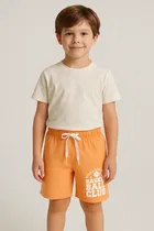Polycotton Solid Shorts for Boys 