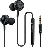 Portronics Conch Gama Earphone,1.2m Tangle Free Cable, Mic, 3.5mm Aux Port Wired Gaming  (Black, In the Ear)