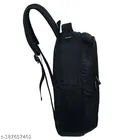 Polyester Backpack for Men & Women, Black