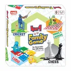 4 in 1 Family Game Set (Multicolor, Set of 1)