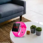 Digital Watch for Kids with Wired Earphone 