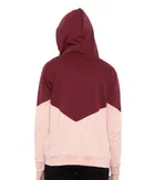 Women's Colorblock Zipper Hoodie 