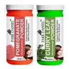 Park Daniel 100% Pure & Natural Pomegranate Powder & Curry Leaf Powder 