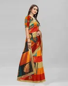 SVB प्रिंटेड साड़ी फॉर वीमेन 