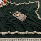 Chiffon Woven Design Saree for Women 