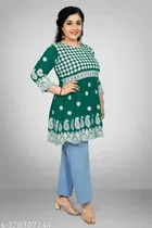 Georgette Chikankari Top for Women 