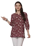 Cotton Printed Top for Women 