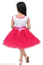 Cotton Blend Frock for Girls 