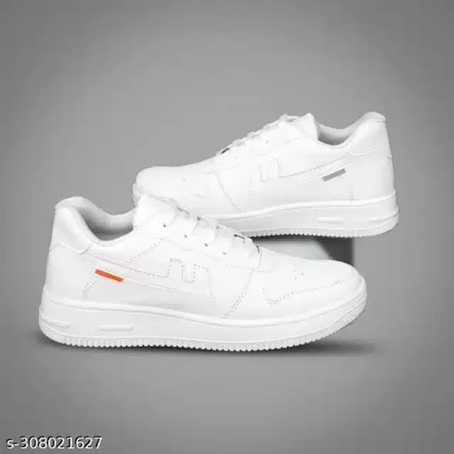 Sports Shoes for Men (White, 9)