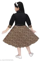 Cotton Blend Frock for Girls 