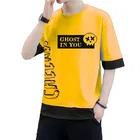 Cotton Blend Round Neck T-Shirts for Boys 