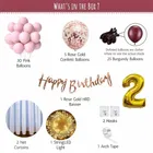 2nd Happy Birthday Balloon Decoration Kit, Multicolor, Pack Of 68