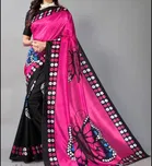 Art Silk Printed Saree for Women 