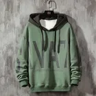 Fleece Printed Hooded Sweatshirt for Men 