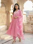 Floral Empire Kurta Set for Women 