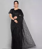 Net Floral Saree for Women 