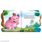 Animal-Shaped Story Board Book Set of 10 for Kids – The Kind Parrot, Mischievous Rabbit, The Greedy Baby Lion, The Witty Dinosaur, The Clever Dog, Hungry Horse, Happy Koala, A Wise Penguin, The Bully Elephant & Naughty Monkey