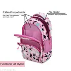 Canvas Backpack Bag, Pink