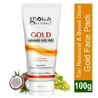 ग्लोबस नेचुरल्स गोल्ड रेडियंस एंटी एजिंग और ब्राइटनिंग फेस पैक 100 g