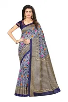 Art Silk Kalamkari Saree for Women 