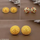 Premium Quality Gold Finish Stud Earrings Combo