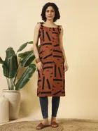 Dori Poly Crepe Kurti for Women 