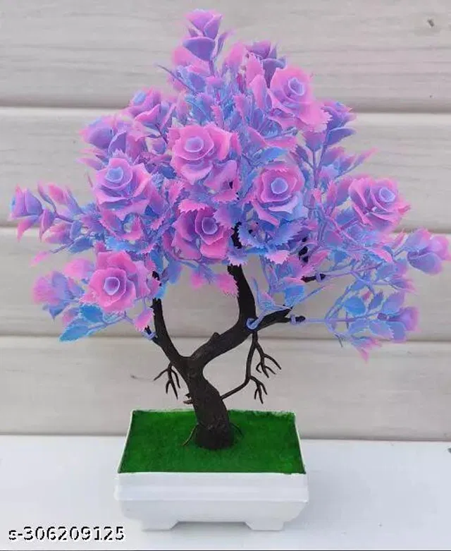 Plastic Artificial Flower (Multicolor)