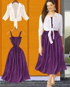 Poly Crepe Dress for Women 