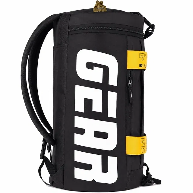 Gear Statement Maxis, 34L Regular Hand Duffel Bag for Men & Women, Black
