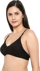 Cotton Blend Non Padded Bra for Women 